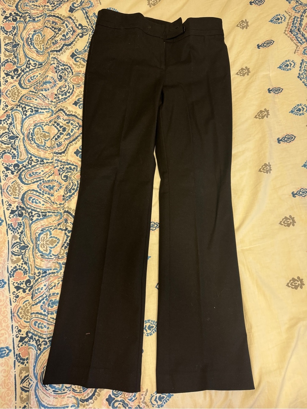 Ann Taylor Black Boot Cut Dress Pants